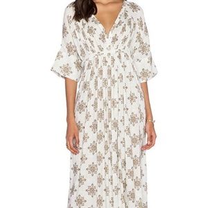 SOLD Oasis Maxi Dress in Vanilla Combo
Free People